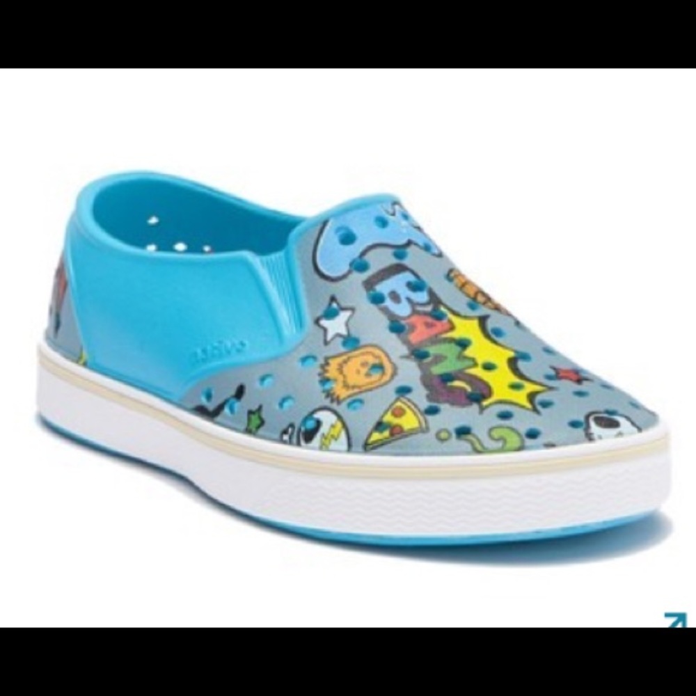 Native Miles Print Slip on Walker size 5